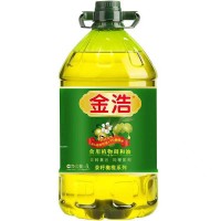 金浩食用油植物调和油菜籽橄榄食用植物5L/他
