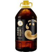 天府菜油菜籽油小榨工艺 非转基因 浓香菜籽油5L/桶