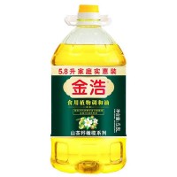 金浩山茶籽橄榄系列添加20%橄榄5.8L/桶