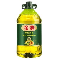 金浩橄榄葵花添加10%特级初榨橄榄 食用植物调和5L/桶