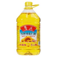 鲁花葵花仁油剥壳去皮压榨工艺 美味特别香5L/桶