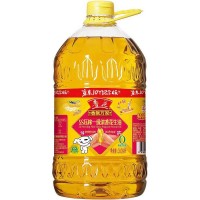 鲁花香飘万家高油酸花生油 铁罐装3.09L/桶