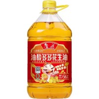 鲁花油酸多多5S纯物理压榨去除黄曲霉素4L/桶