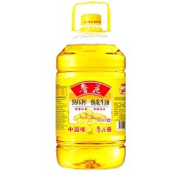 鲁花压榨一级花生油5S纯物理压榨去除黄曲霉素5L/桶