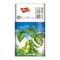 九三冷榨大豆油非转基因 原浆冷榨1L/桶