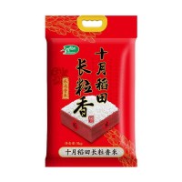 十月稻田长粒香大米5kg/袋