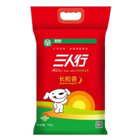 三人行长粒香大米 仁杰米业永远是新香米10kg/袋