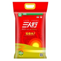 三人行稻香米仁杰米业 永远都是新香米 编织袋5kg/袋