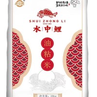 水中鲤油粘米 颗粒均匀米香气浓 南方大米10kg/袋