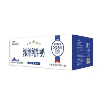 天润浓缩纯牛奶125g*20盒