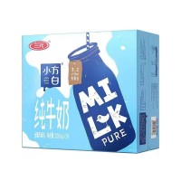 三元小方白纯牛奶200ml*24