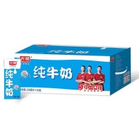 光明纯牛奶250ml*24盒