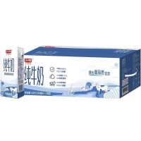 光明纯牛奶200ml*24盒