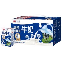 光明低脂高钙牛奶250ml*24
