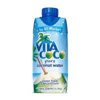 唯他可可(Vita Coco)椰子水椰汁饮料年货低糖低卡富含电解质 原装进口果汁330ml*12瓶