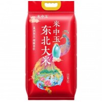 米中玉东北大米饭粒完整 晶莹剔透 饭香诱人10kg/袋