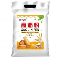 晋欣源高筋粉麦香味浓粉质细腻5kg/袋