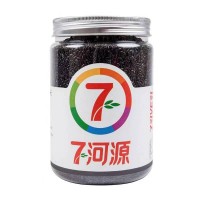 七河源有机黑米1kg/罐