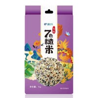 绿次方有机七色糙米1kg/袋