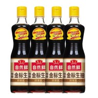 鲁花特级金标生抽500ml*4/瓶