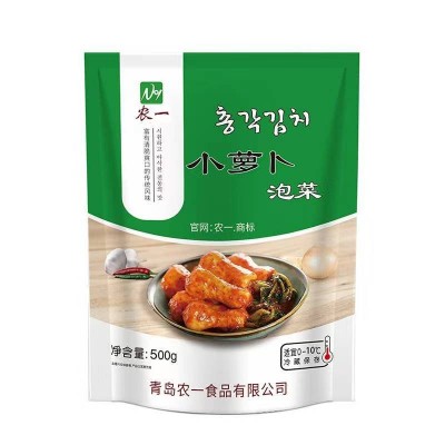 农一小萝卜泡菜500g*2袋图1