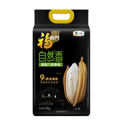 中粮福临门自然香原香稻 原粮产地五常产区5kg/袋图1