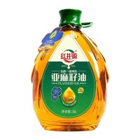 红井源一级亚麻籽油5L/桶