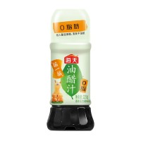 海天0脂油醋汁225g/瓶 日式健身轻食