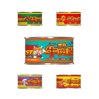 田村神味（牛肉、香菇、夹馍、烧椒、剁椒）50g/罐