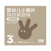 方广缤纷果蔬味婴幼儿小面片160g/袋