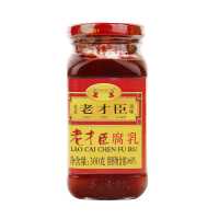 老才臣红腐乳300g/瓶
