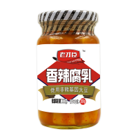 老才臣香辣腐乳333g/瓶