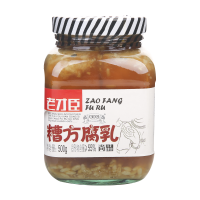 老才臣糟方腐乳 500g/瓶