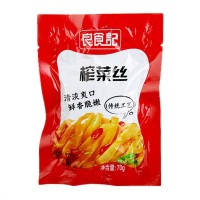 良食记榨菜丝70g/袋
