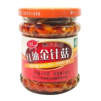 惠川红油金针菇145g/罐