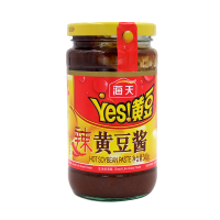 海天辣黄豆酱340g/瓶