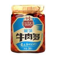 酱牛八方脆笋牛肉多200g/瓶