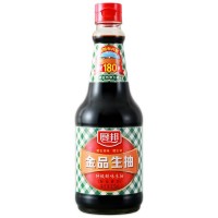 厨邦金品生抽820ml/瓶
