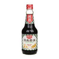 厨邦淡盐酱油820ml/瓶
