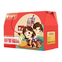 好丽友零食礼盒好聚福运754g薯愿蛋黄派休闲零食大礼包企业团购定制