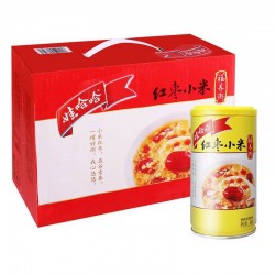娃哈哈 红枣小米福养粥360g*12瓶 营养早餐速食粥整箱批发图2