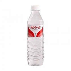 娃哈哈官方正品饮用纯净水596ml/350ml*12瓶/24瓶整箱图2