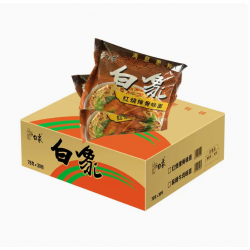 白象方便面 红烧排骨面78g*30袋泡面整箱装