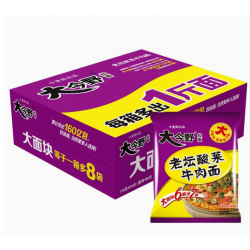 今麦郎方便面大今野泡面24袋面整箱葱香红烧老坛酸菜多口味