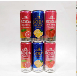 崂山苏打水气足整箱320ml*24听（纤体罐多种口味可选）