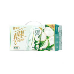 蒙牛真果粒牛奶饮品（椰果粒)  250g*12盒 整箱装图1