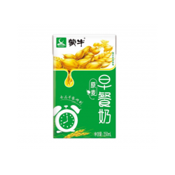 蒙牛早餐牛奶-原麦利乐砖 250ml*12/箱图3