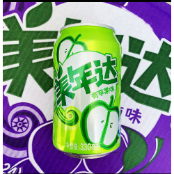 百事美年达330ml(橙/青苹果/葡萄/百香果菠萝)整箱 多种口味 多种规格可选图4