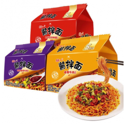 统一拌酱面卤香牛肉酱 贵州风味豆豉 老坛酸菜五合一多种规格口味可选图2