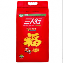 三人行 长粒香(福)  粒型饱满，颗粒均匀 口感爽滑,香味浓郁 编织袋 5kg/袋图3